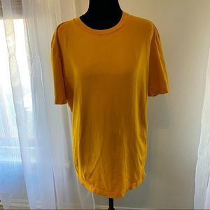 A Days March mustard yellow t-shirt top